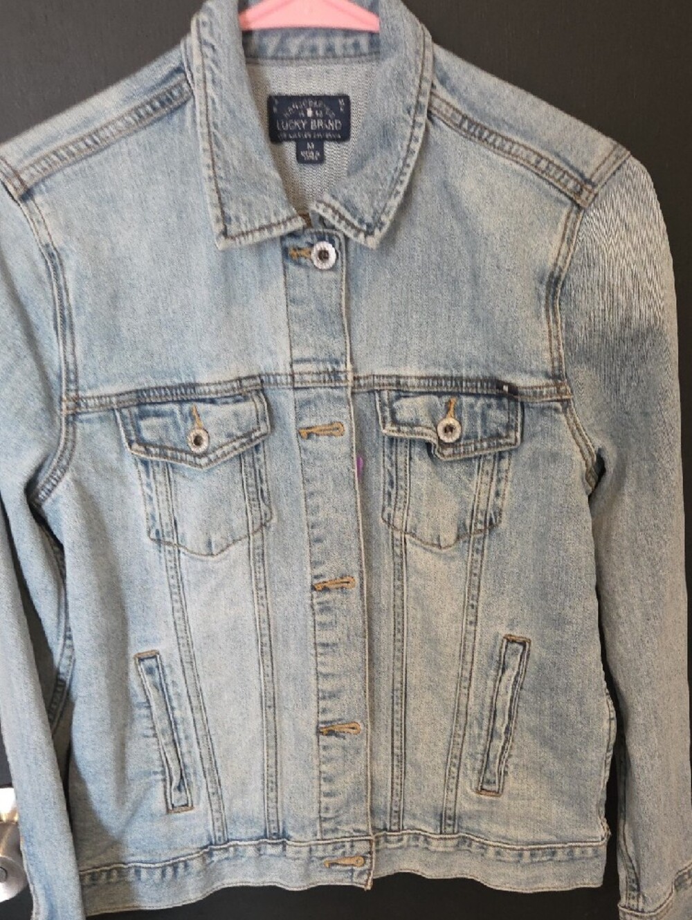 BOUTIQUE  STYLE Denim LUCKY JACKET .. COUNTRY GIRL Fun ! - Picture 3 of 5